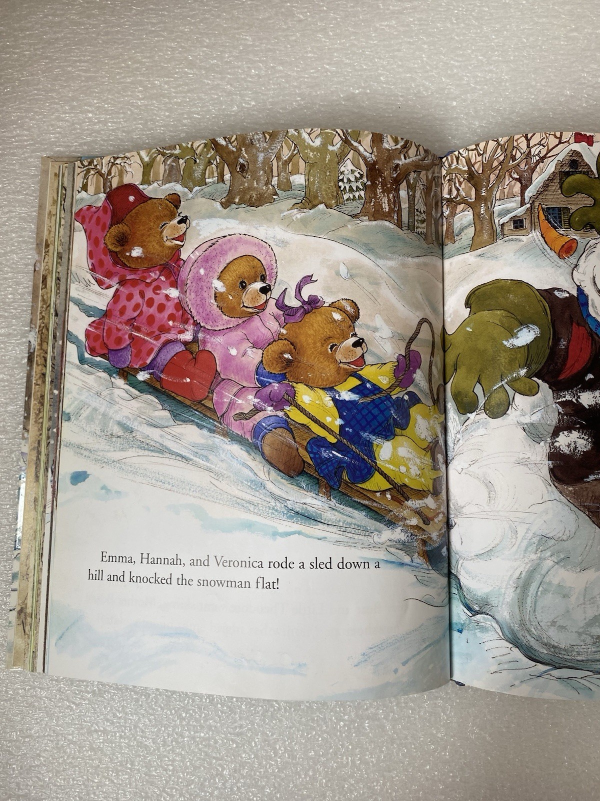 The Fourteen Bears in Summer and Winter By E. Scott-First Golden Classic Edition