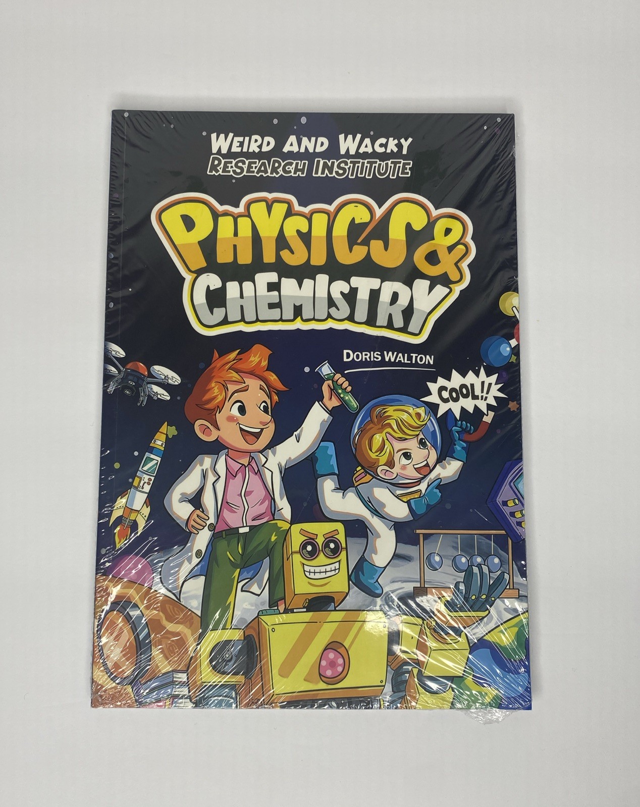 Weird and Wacky Research Institute Physics & Chemistry Comic Book Walton