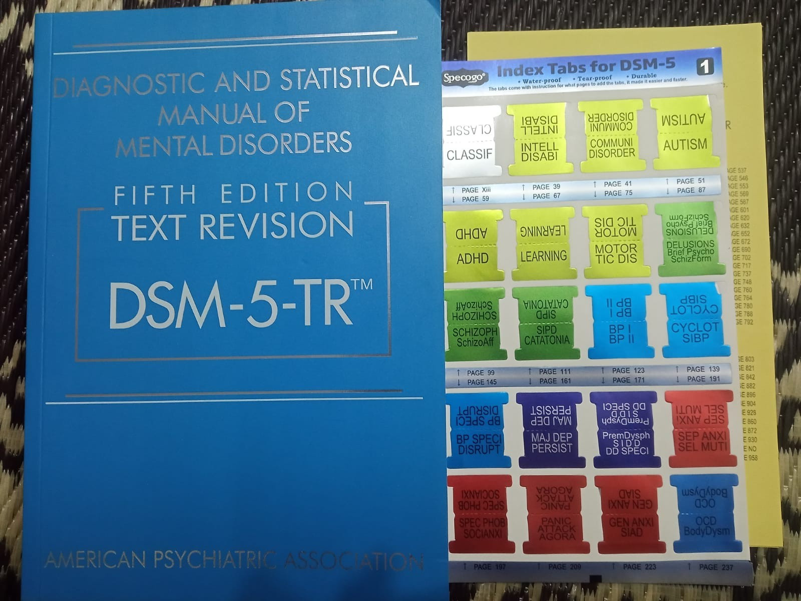 DSM-5-TR, Diagnostic and Statistical Manual, DSM-5 Text Revision, Psychiatric