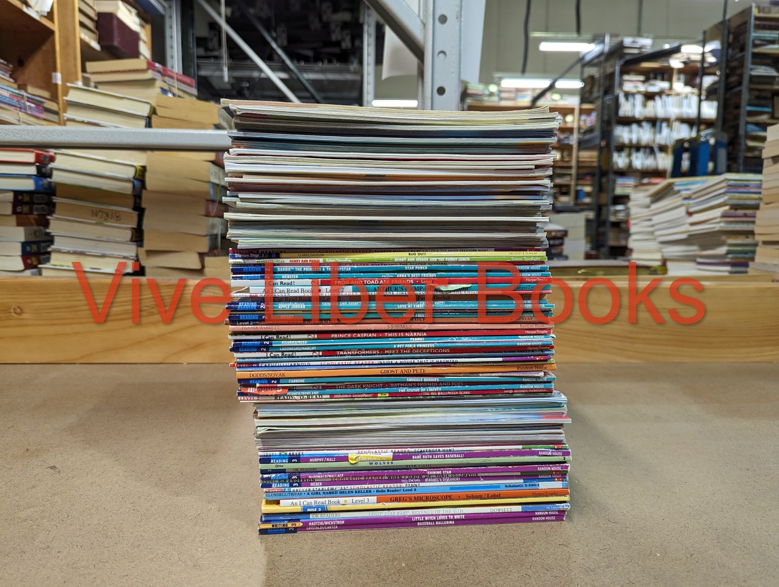 Huge Lot of 100 Step Into Reading Level 1 2 3 Books – My First – I Can Read MIX