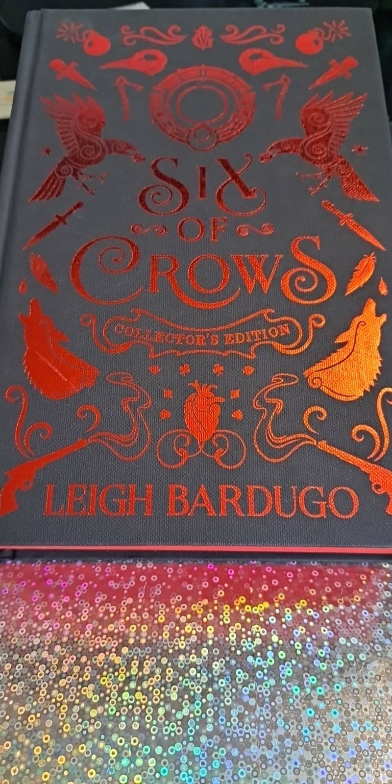 Six Of Crows Collector’s Edition Book 1 Leigh Bardugo Fantasy Novel Hardcover