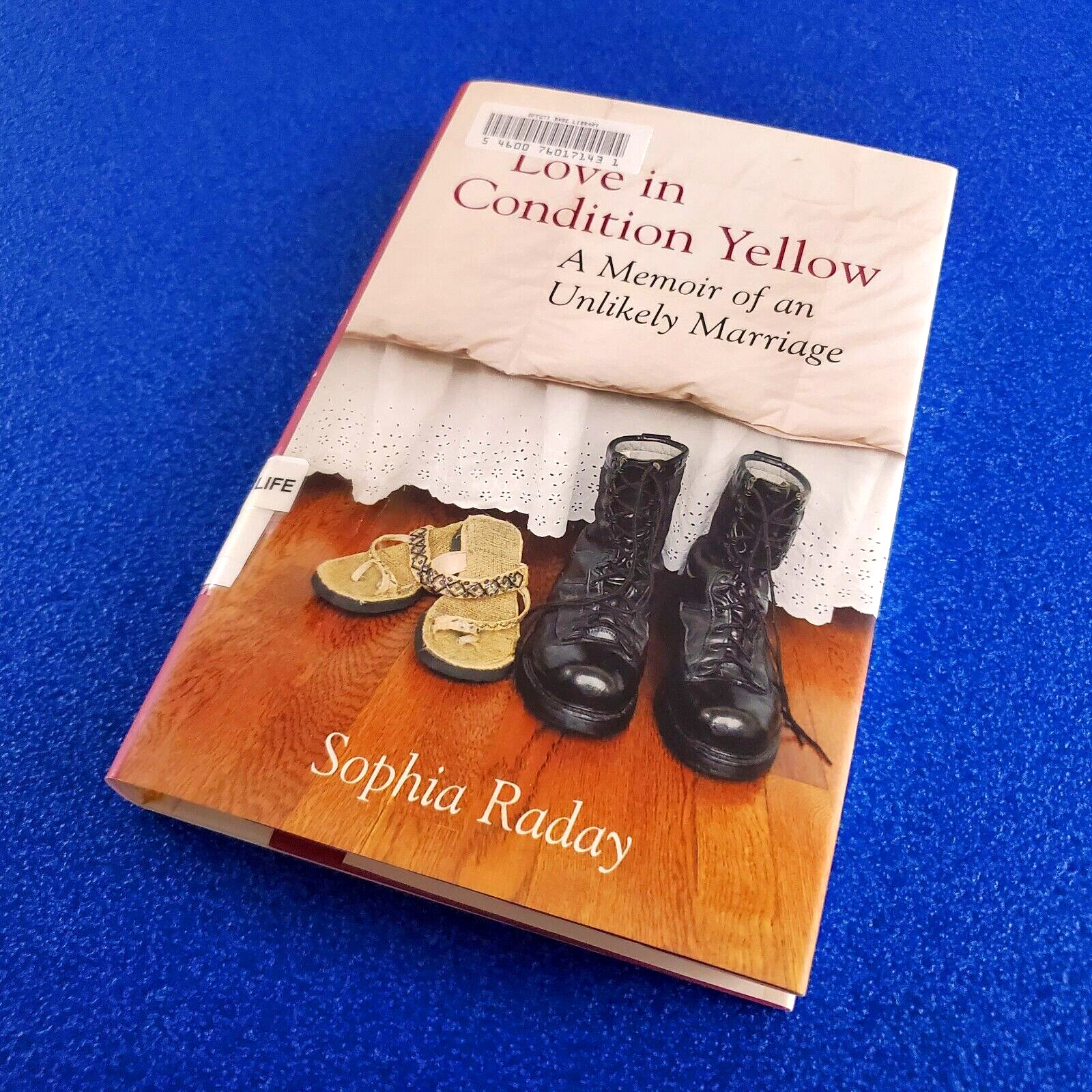LOVE IN CONDITION YELLOW: A MEMOIR OF AN UNLIKELY MARRIAGE HARDCOVER SHIPS FREE
