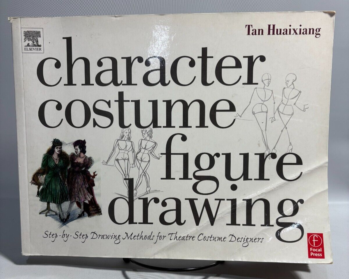 Character Costume Figure Drawing by Tan Huaixiang, 2004 1st Printing