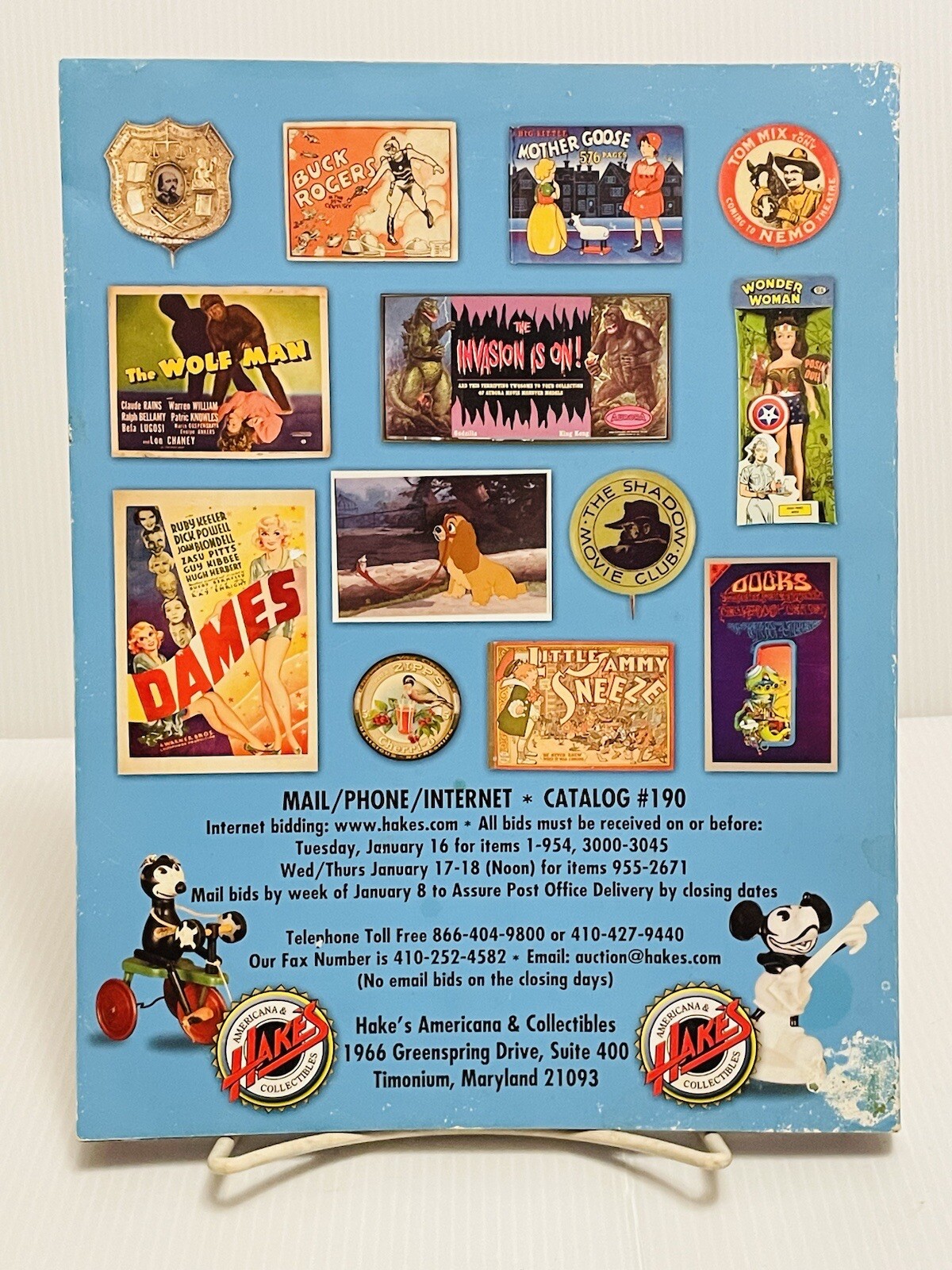 HAKE’S 40th Anniversary 1967-2007 of Pop Culture Just the Beginning 409 clr pgs
