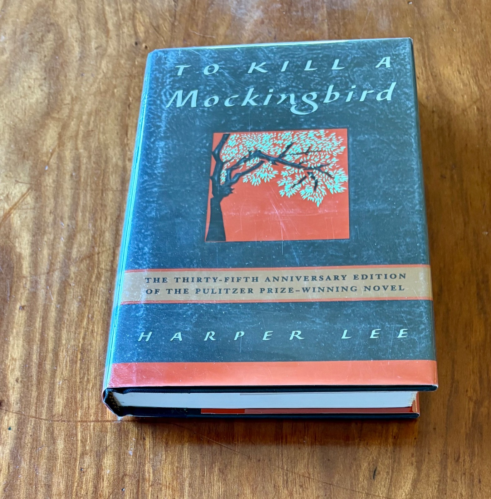 TO KILL A MOCKINGBIRD BY HARPER LEE SIGNED 1995 HC/DJ 35TH ANNIVERSARY ED. FINE!