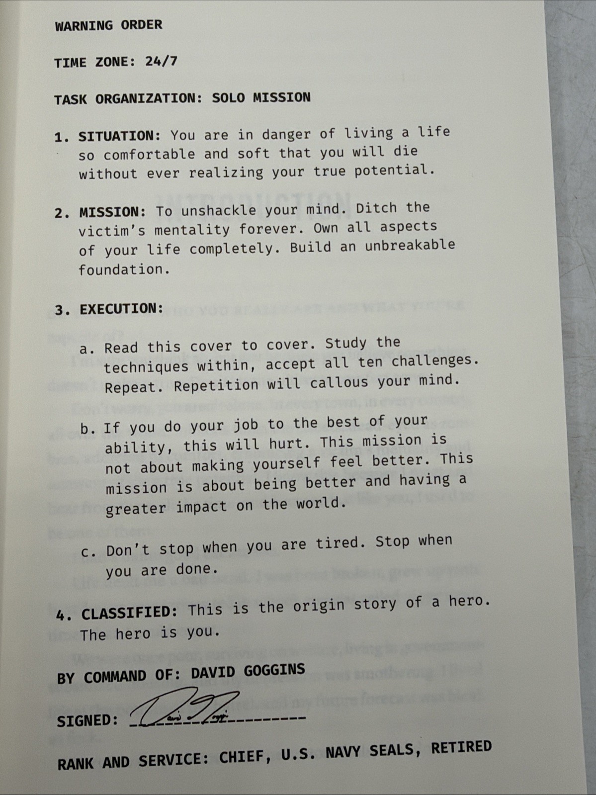 Can’t Hurt Me : Master Your Mind and Defy the Odds by David Goggins Paperback