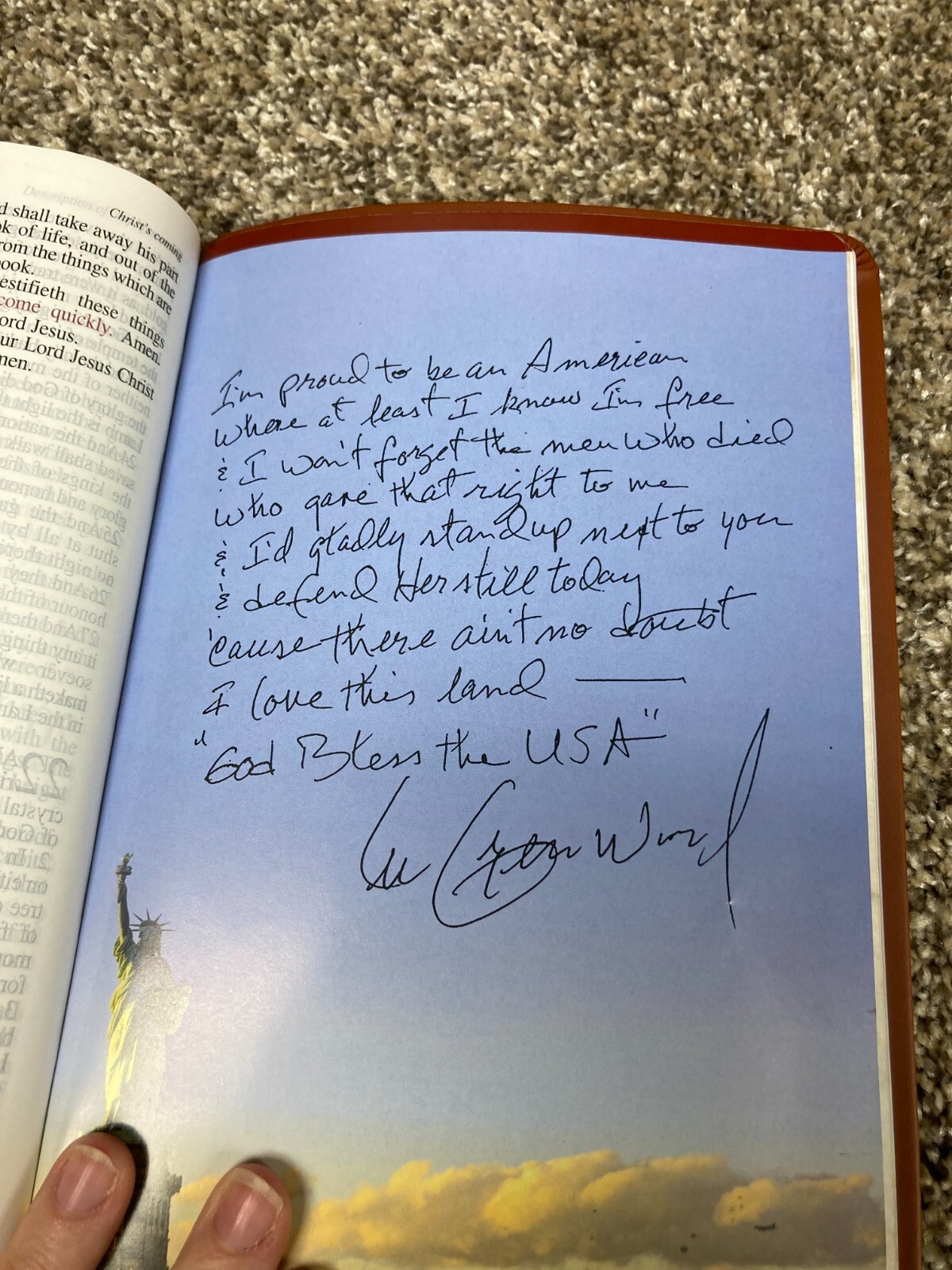 God Bless The USA Bible | President Donald Trump Bible | Lee Greenwood MAGA