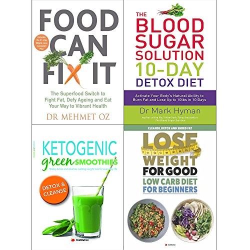 FOOD CAN FIX IT, 10 DAY DETOX DIET, KETOGENIC GREEN By Mehmet Oz & Mark Hyman
