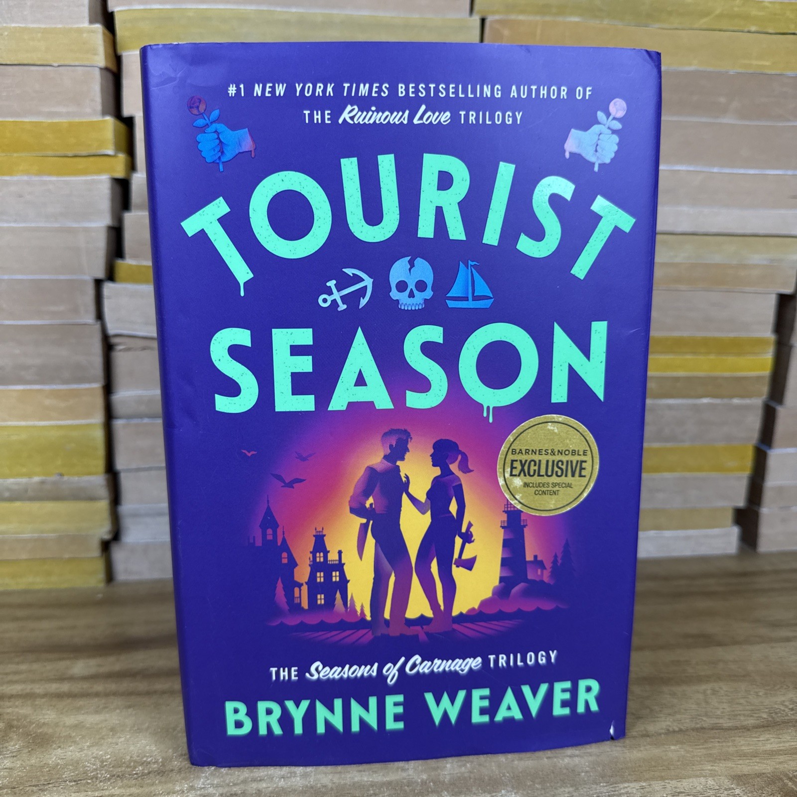 Tourist Season by Brynne Weaver (B&N Exclusive Edition) – Hardcover Painted Edge