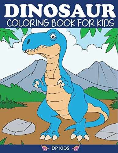 Dinosaur Coloring Book for Kids – Paperback, by Press Dylanna – Very Good