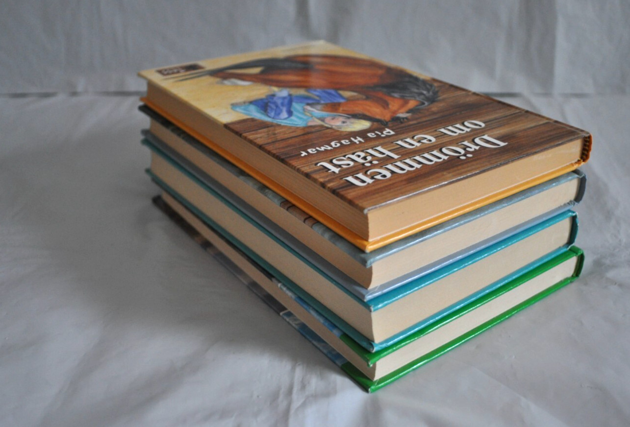 Swedish Edition Lot of 4 Books Drömmen om en häst Johannesnatten Miranda Novels