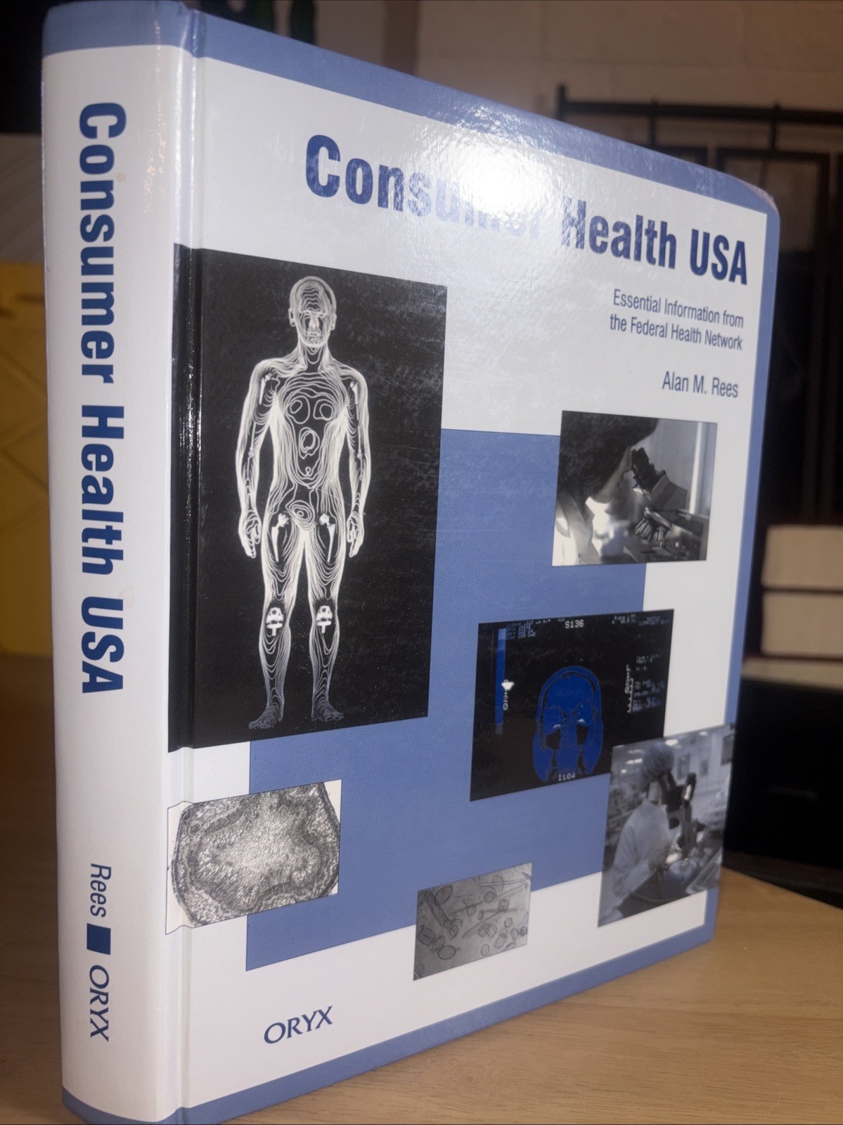 Consumer Health USA Alan M Rees 1995 Onyx Press Hardcover Medical Reference NEW