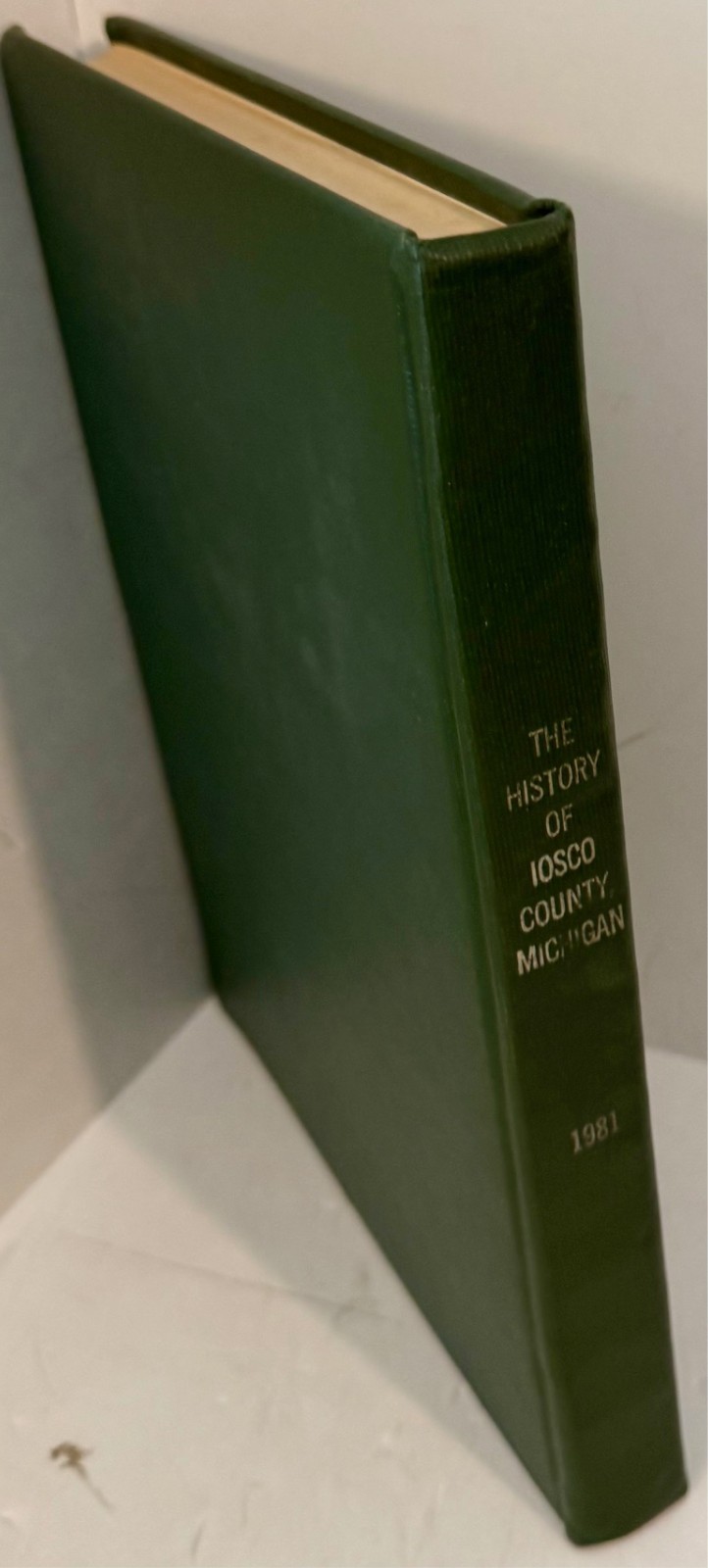 The History of Iosco County, Michigan – Hardback – 359 pages – G-VG