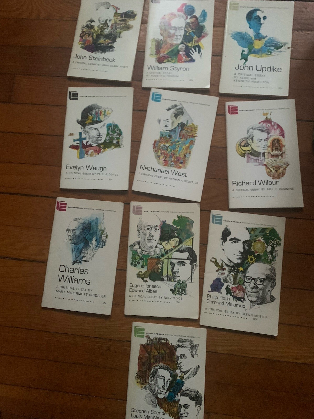 Lot 28 (!) Contemporary Writers In Christian Perspective (Eerdmans)