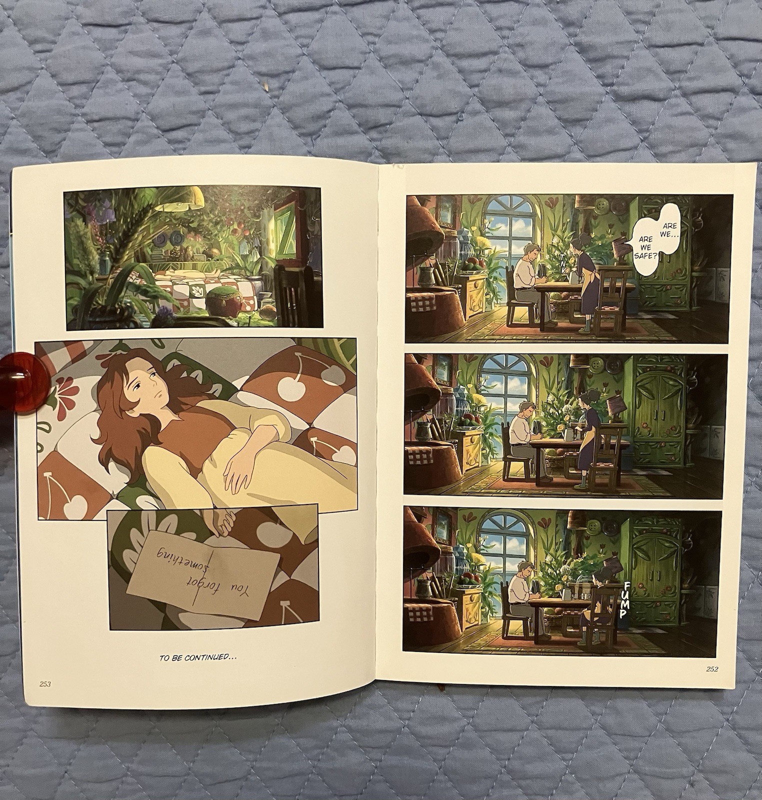 The Secret World of Arrietty (Book 1) Studio Ghibli Storyboard Art Illustration