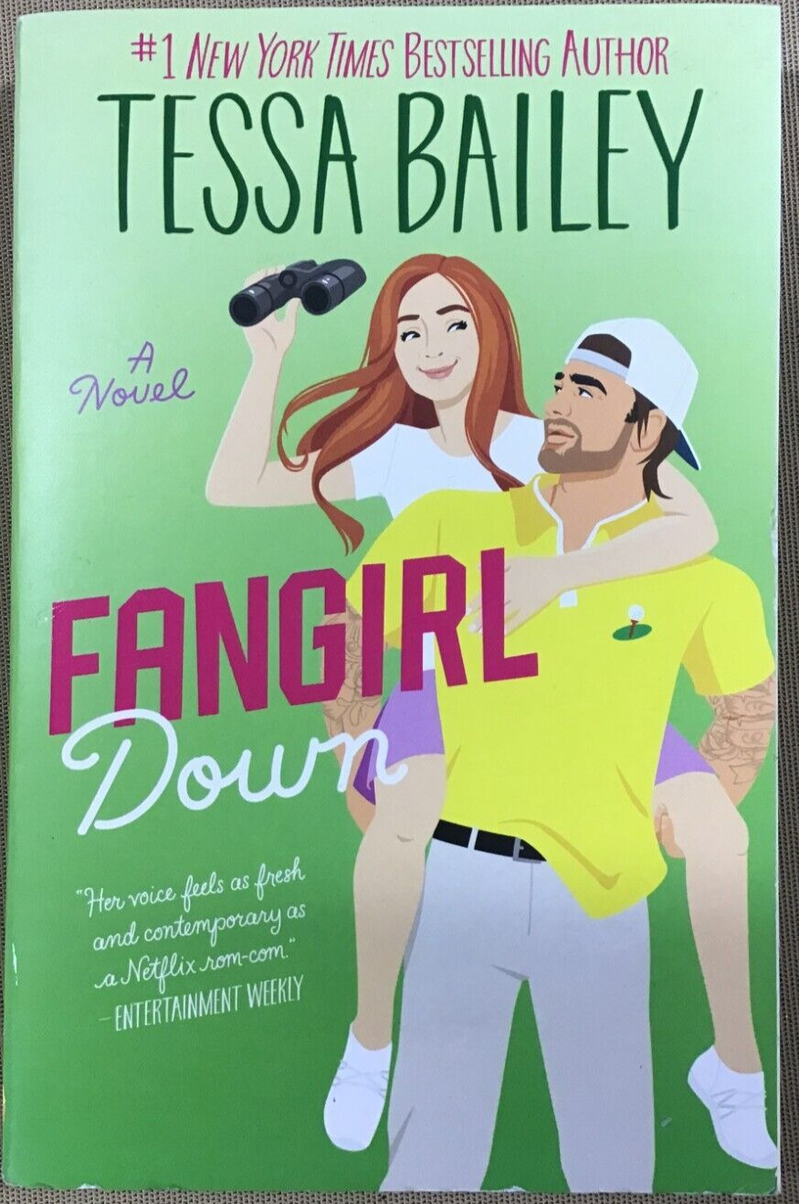 Fangirl Down – (Big Shots) by Tessa Bailey Paperback NEW 📖
