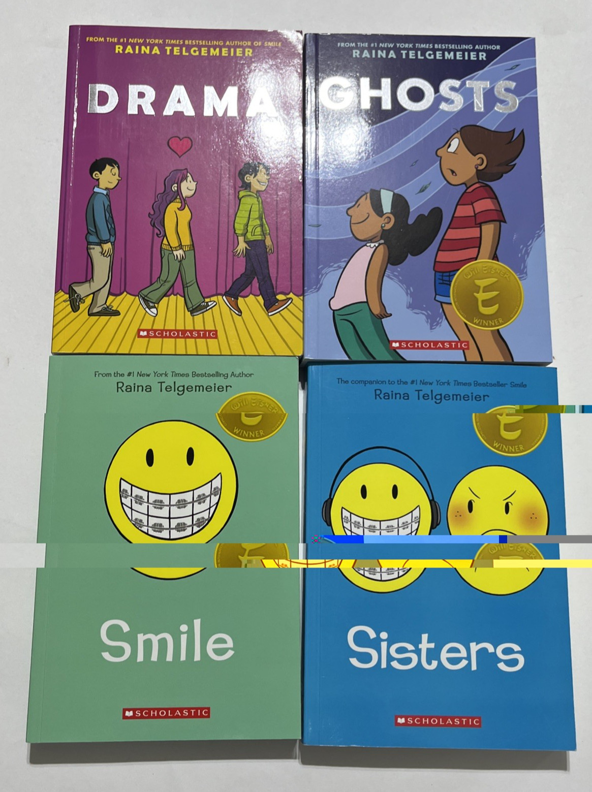 Raina Telgemeier Collection Paperback By Telgemeier, Raina, 3 of 4 Unread