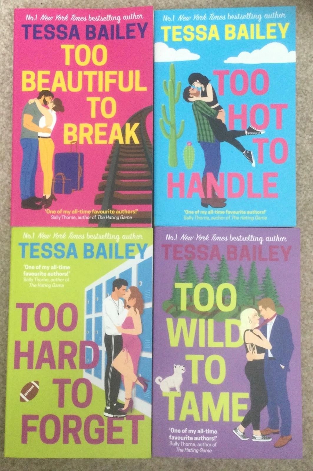 Romancing the Clarksons Series 4-Book Set by Tessa Bailey – Fiction Paperback