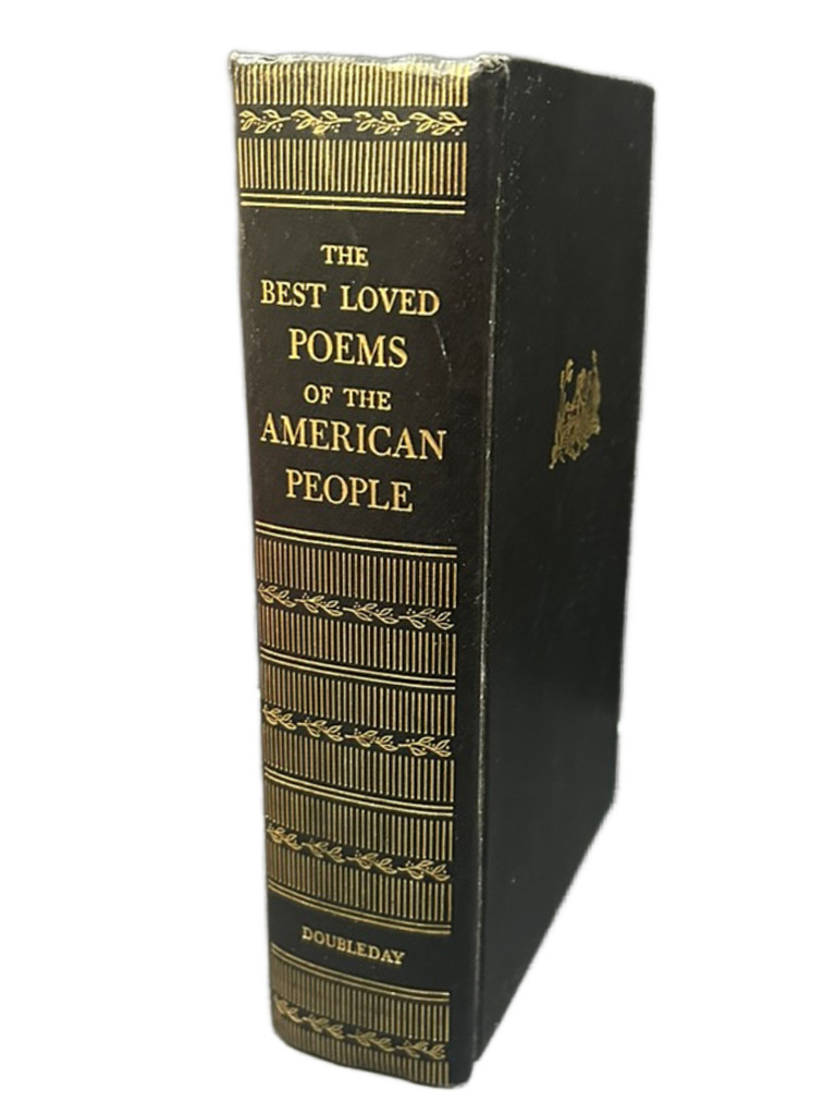 The Best Loved Poems of The American People (1936 HC) 1st Ed Doubleday Anthology