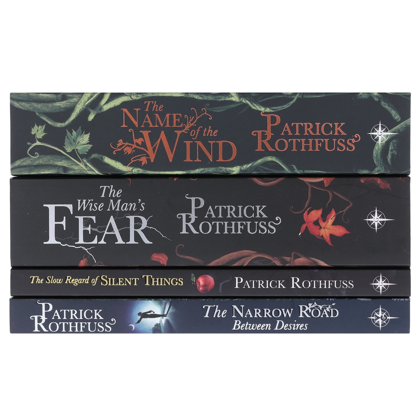 The Kingkiller Chronicle by Patrick Rothfuss 4 Books Collection Set -Fiction- PB