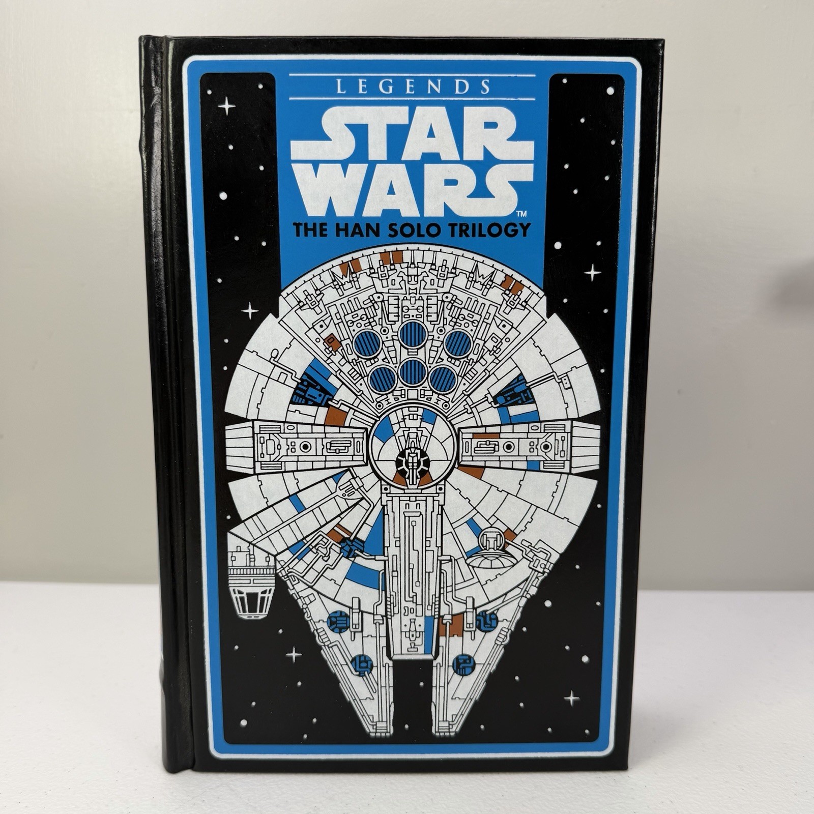 Star Wars The Han Solo Trilogy HC Barnes & Noble Leather Collectible Edition