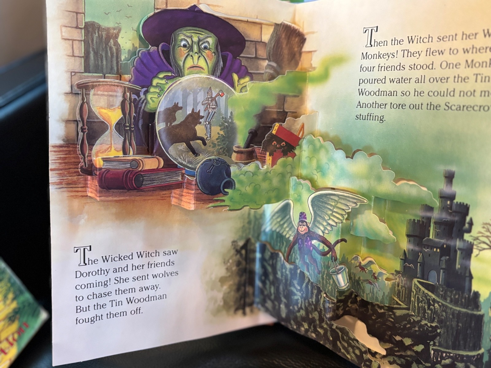 The Wizard of Oz Pop-up Books Set of 4 Treasury Collection Vintage