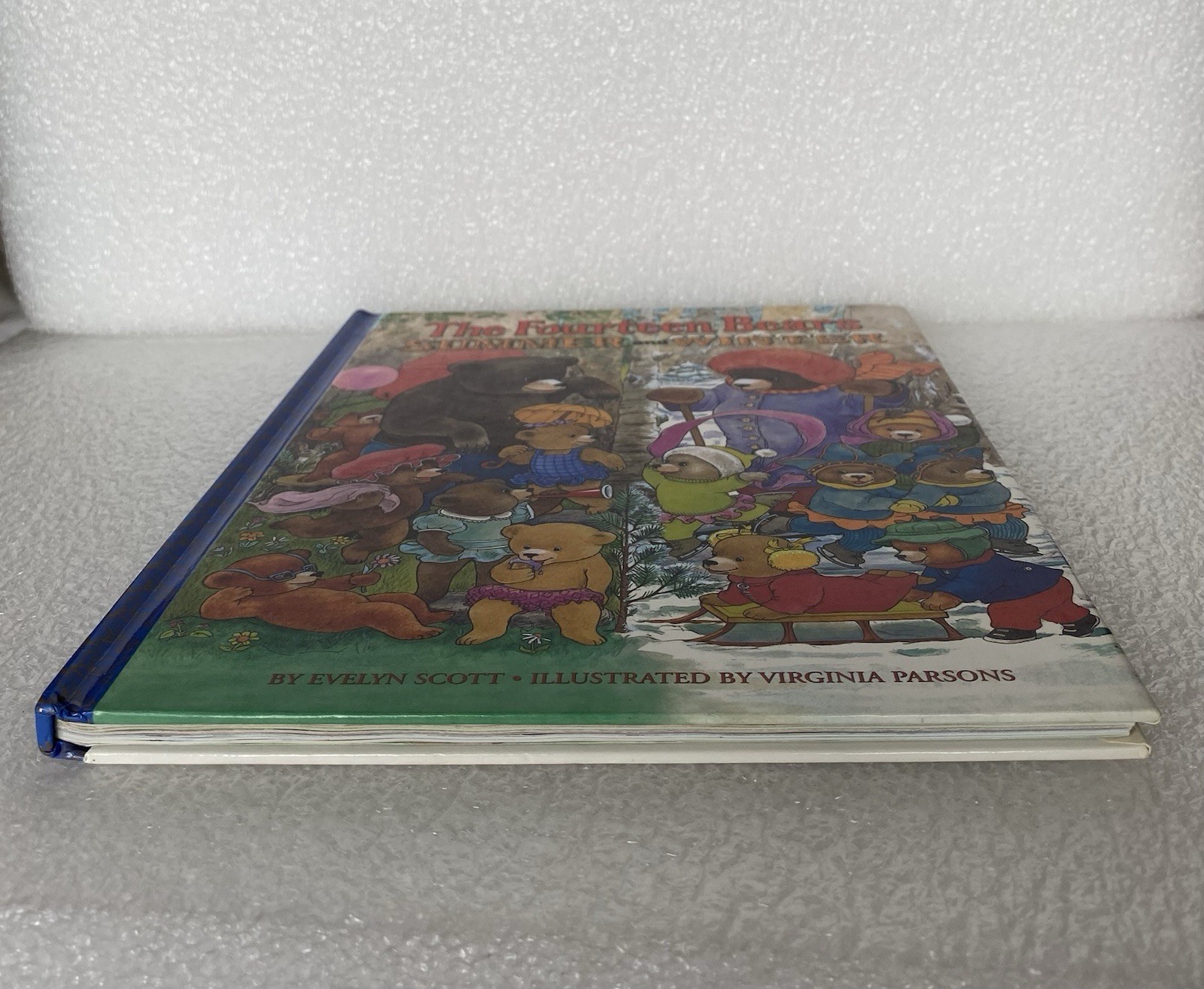The Fourteen Bears in Summer and Winter By E. Scott-First Golden Classic Edition