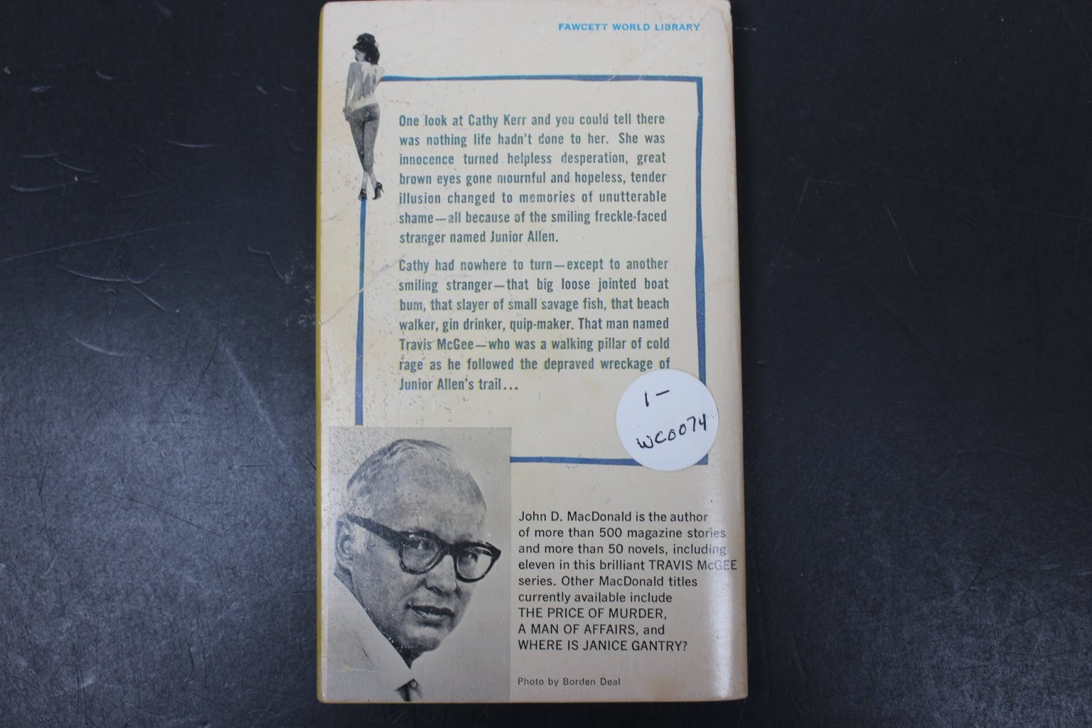 The Deep Blue Good-by John D. MacDonald 1964 First Travis McGee Novel Crime GGA