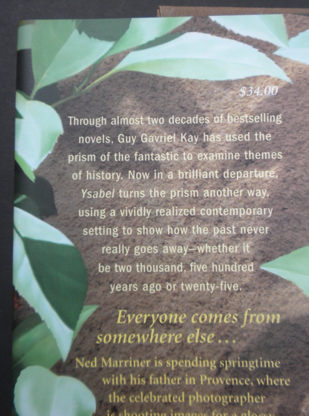 *SIGNED* true 1st ed GUY GAVRIEL KAY 2007 hardcover YSABEL 416 pages Unread DJ