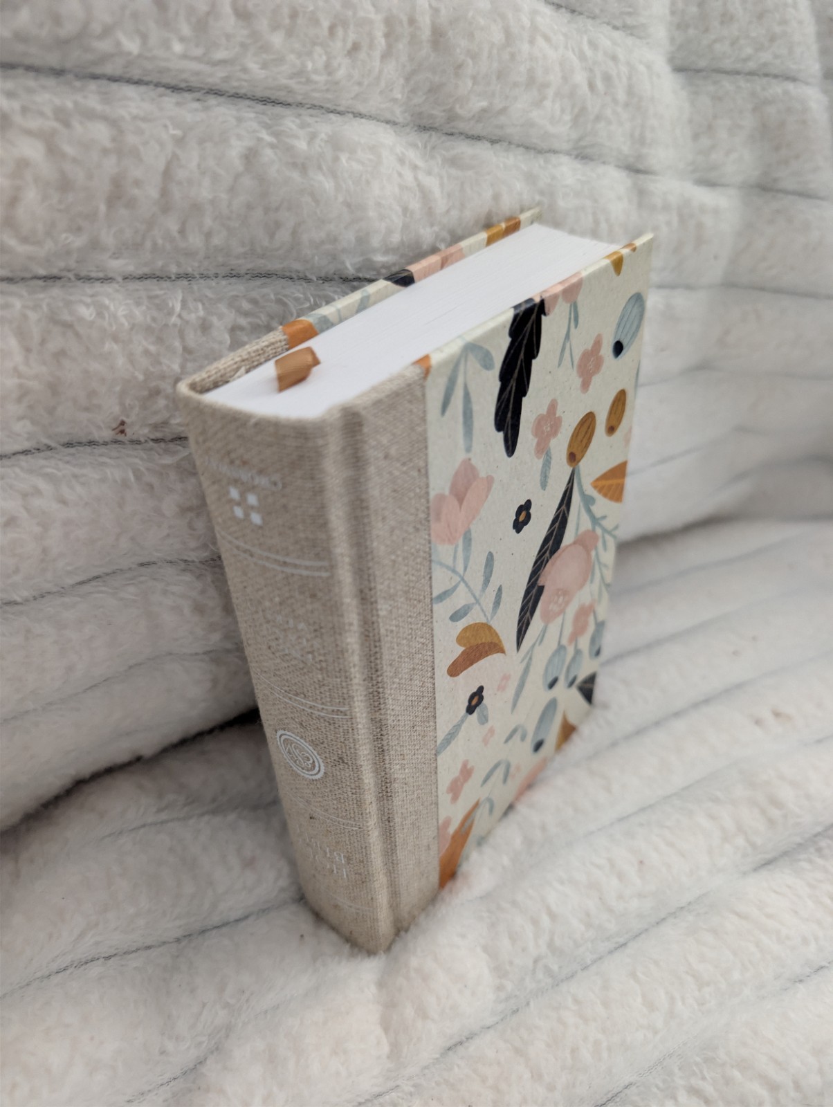 English Standard Version ESV Bible Crossway Floral Red Letters Gift Size 7×5 In