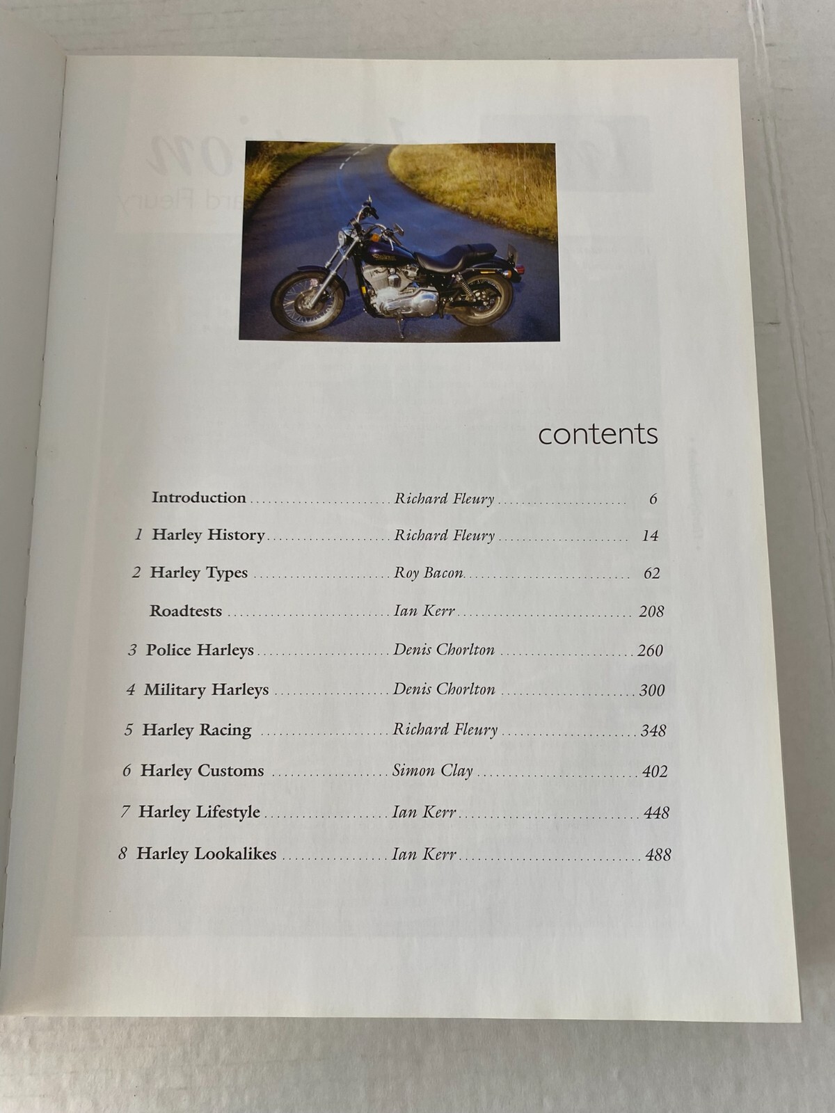 Harley-Davidson by Bacon, Chorlton, Fleury & Kerr, 1999, Hardcover, 512 pages