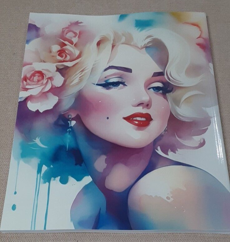 Motivational Marilyn Volume 2 – Marilyn Monroe Adult Coloring Book 110 Pages!
