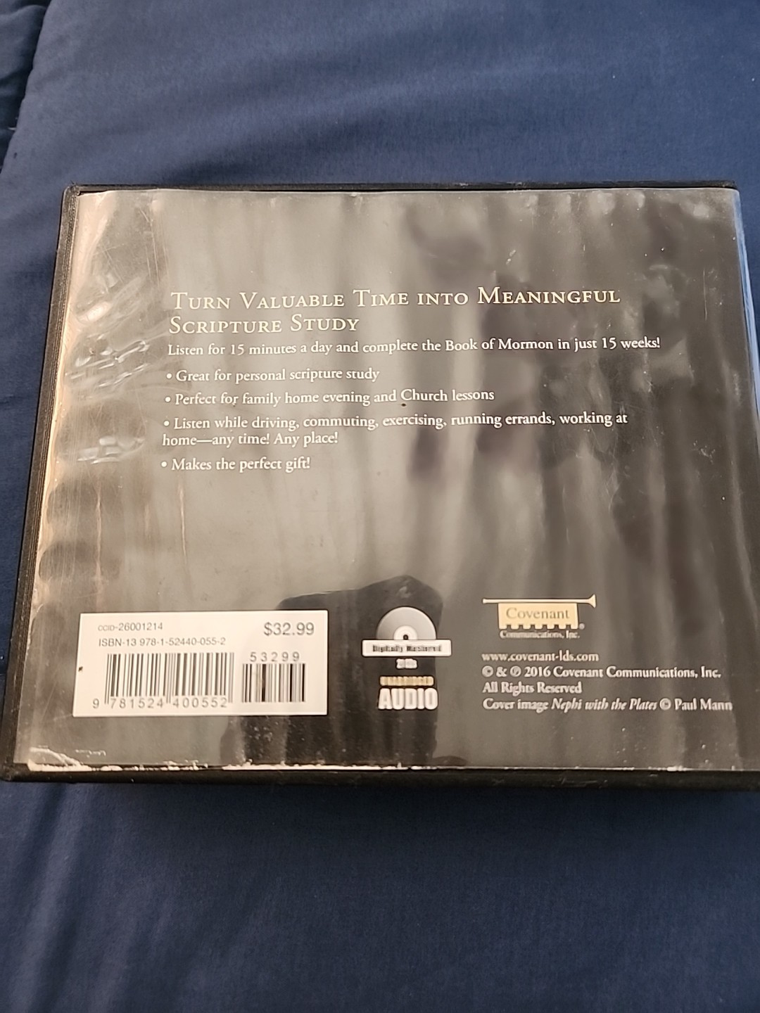 The Book of Mormon – Covenant Communications – audio cd – Like New