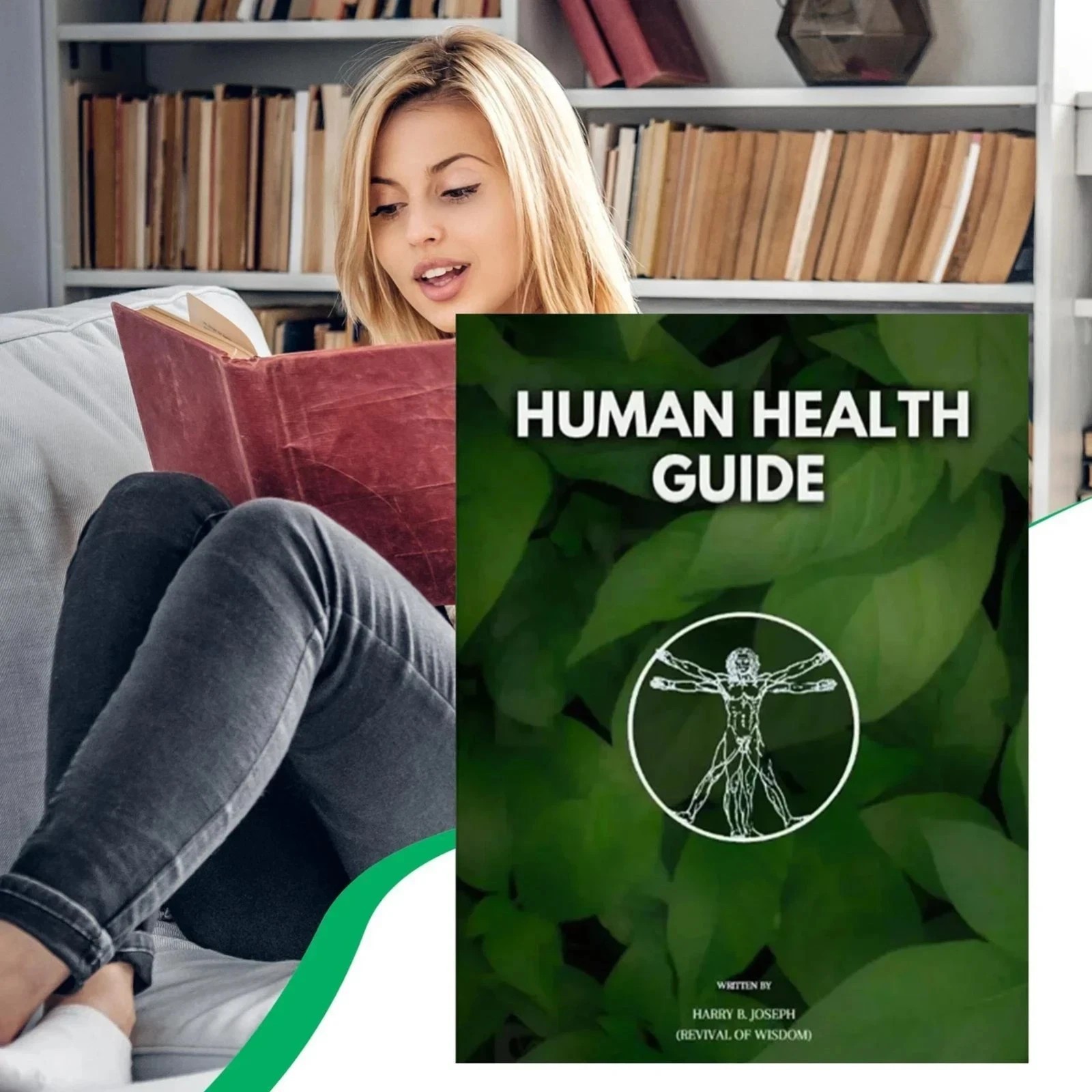 Human Health Guide by Harry B Joseph | Self Help, Wellness, Natural Healing Book