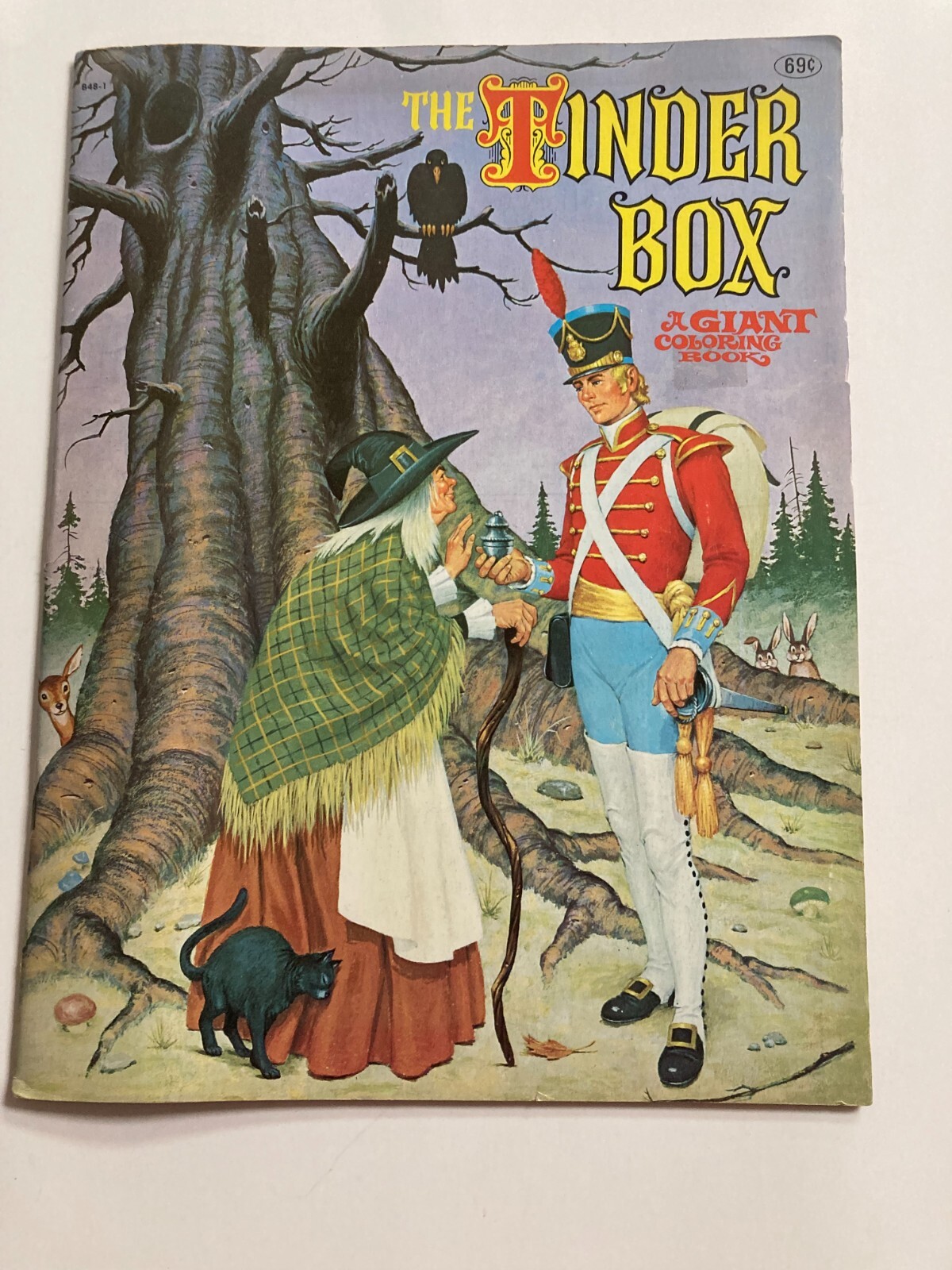 Vintage – Seven (7) Clean Giant Coloring Books – Wizard of OZ, Pinocchio,