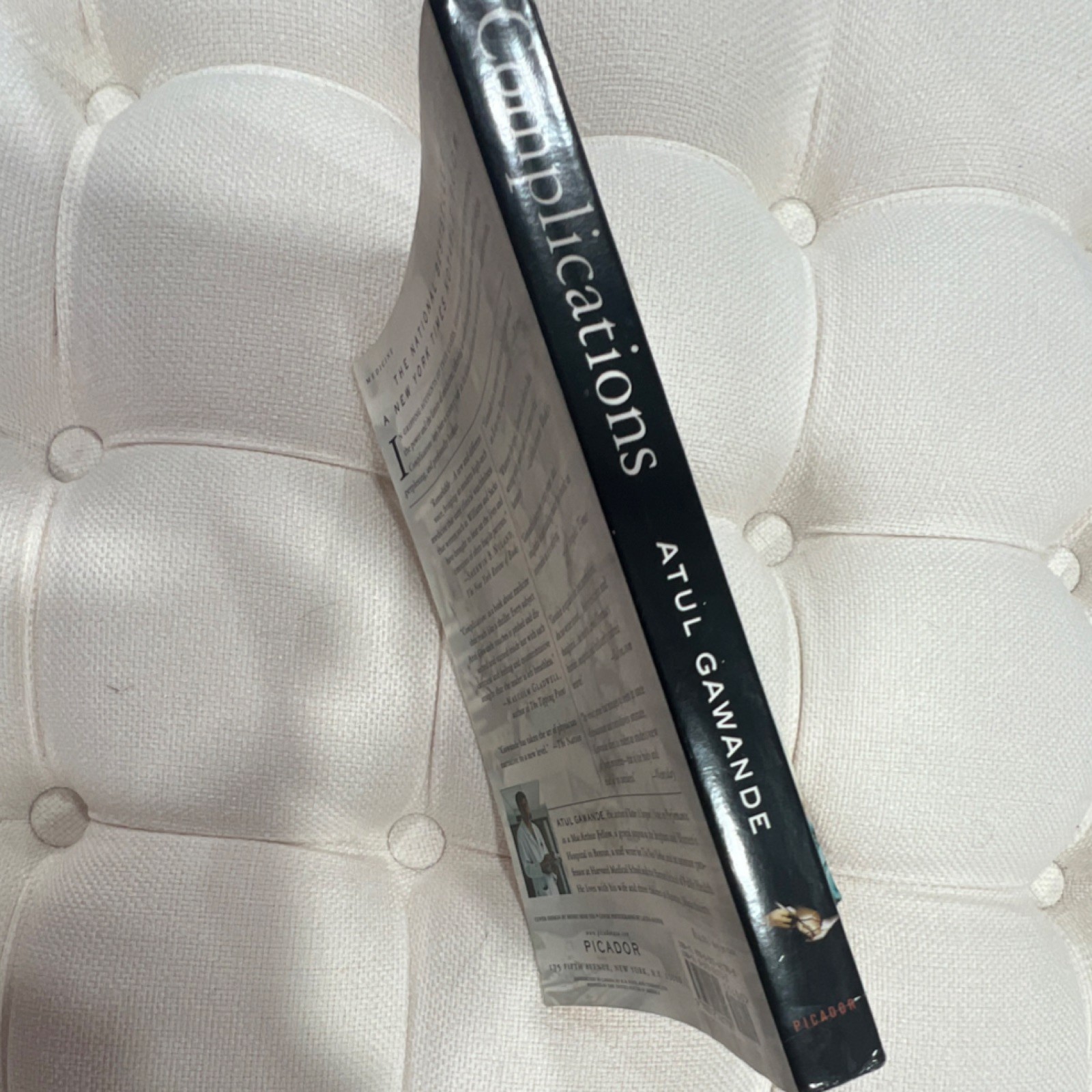 Complications Atul Gawande Trade Paperback Picador Medicine Surgery Book