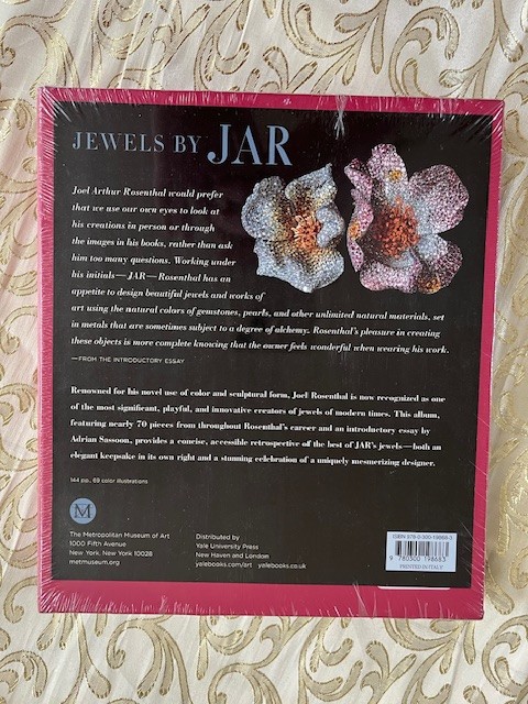 Jewels by JAR hardcover, slipcase luxury 1st edition by Met Museum, New, Sealed!