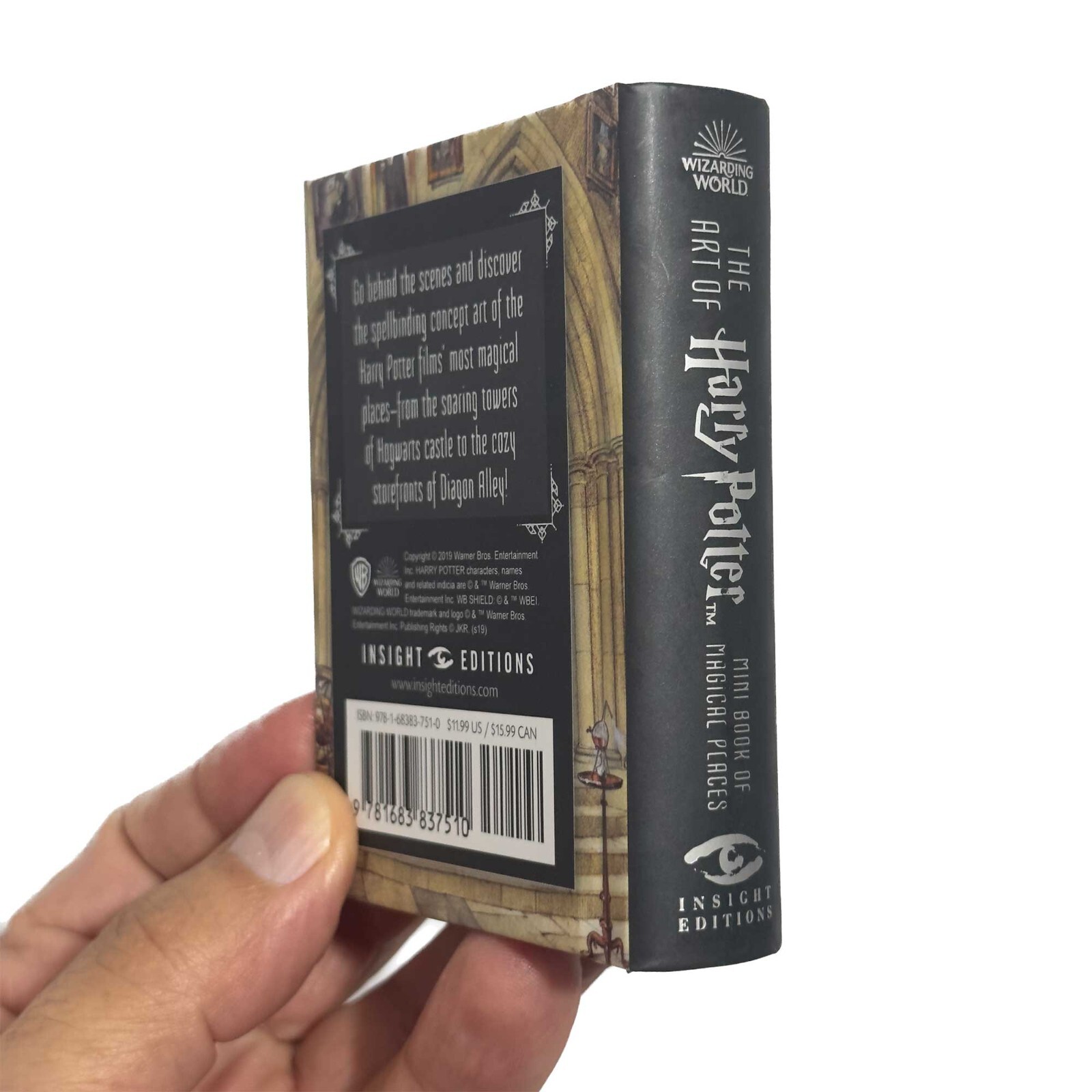 gift Mini Book the Art of Harry Potter Magical Places hardcover 304 color pages