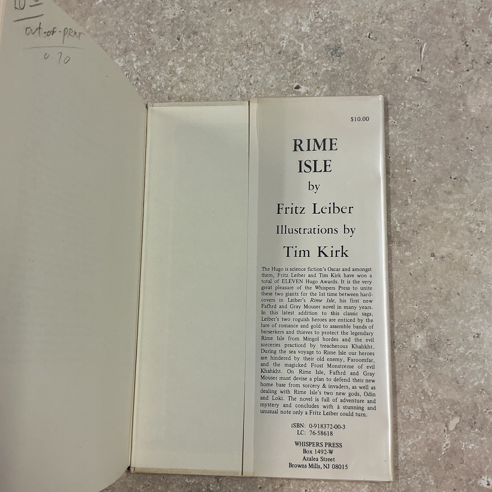 A Winter Wish & Other Poems H.P Lovecraft 1977 First Edition HB Vintage Book