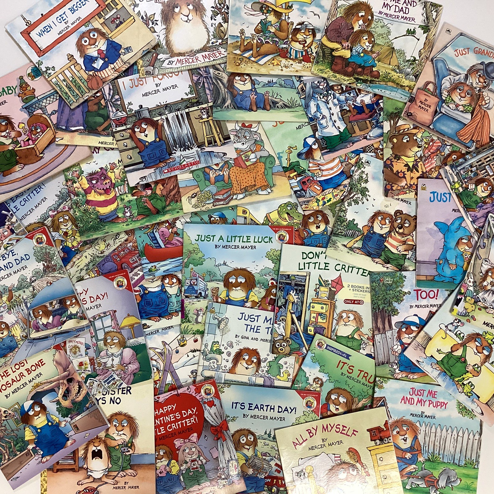 Lot of 10 Little Critter Mercer Mayer Books Children Kids Picture Random