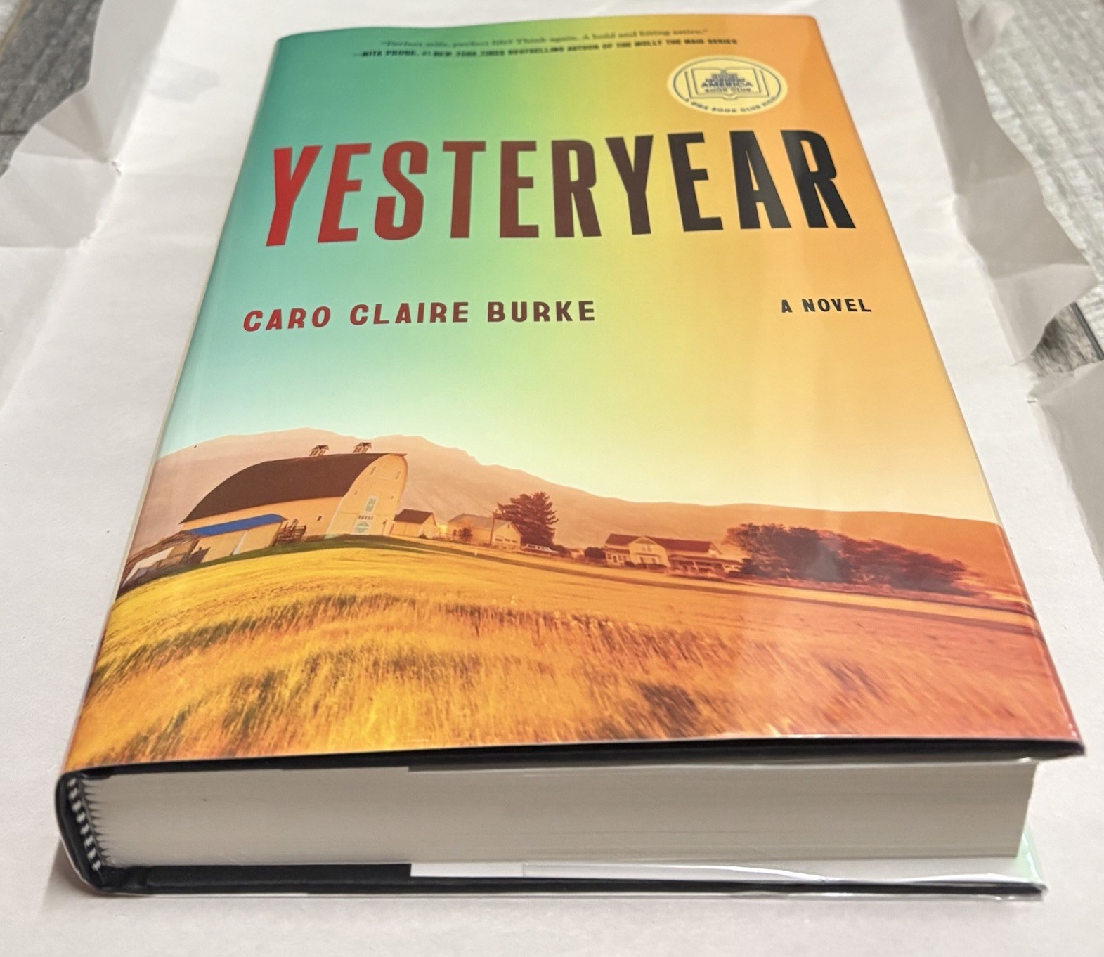 Yesteryear Caro Claire Burke SIGN TITLE 1st Edition/1st Print Hardcover