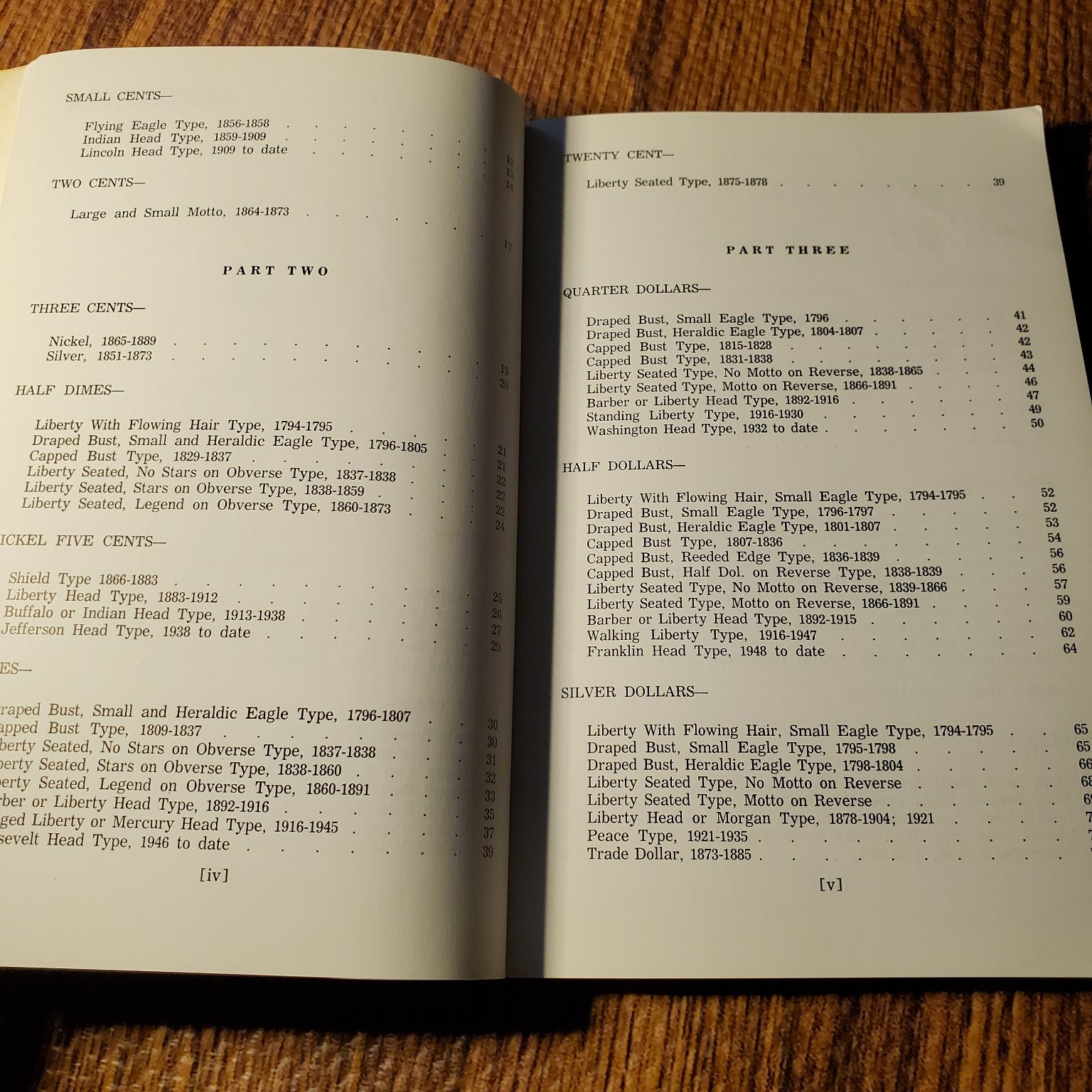 Market Value Index for Circulated U.S. Coins Brown Dunn 1963 Edition