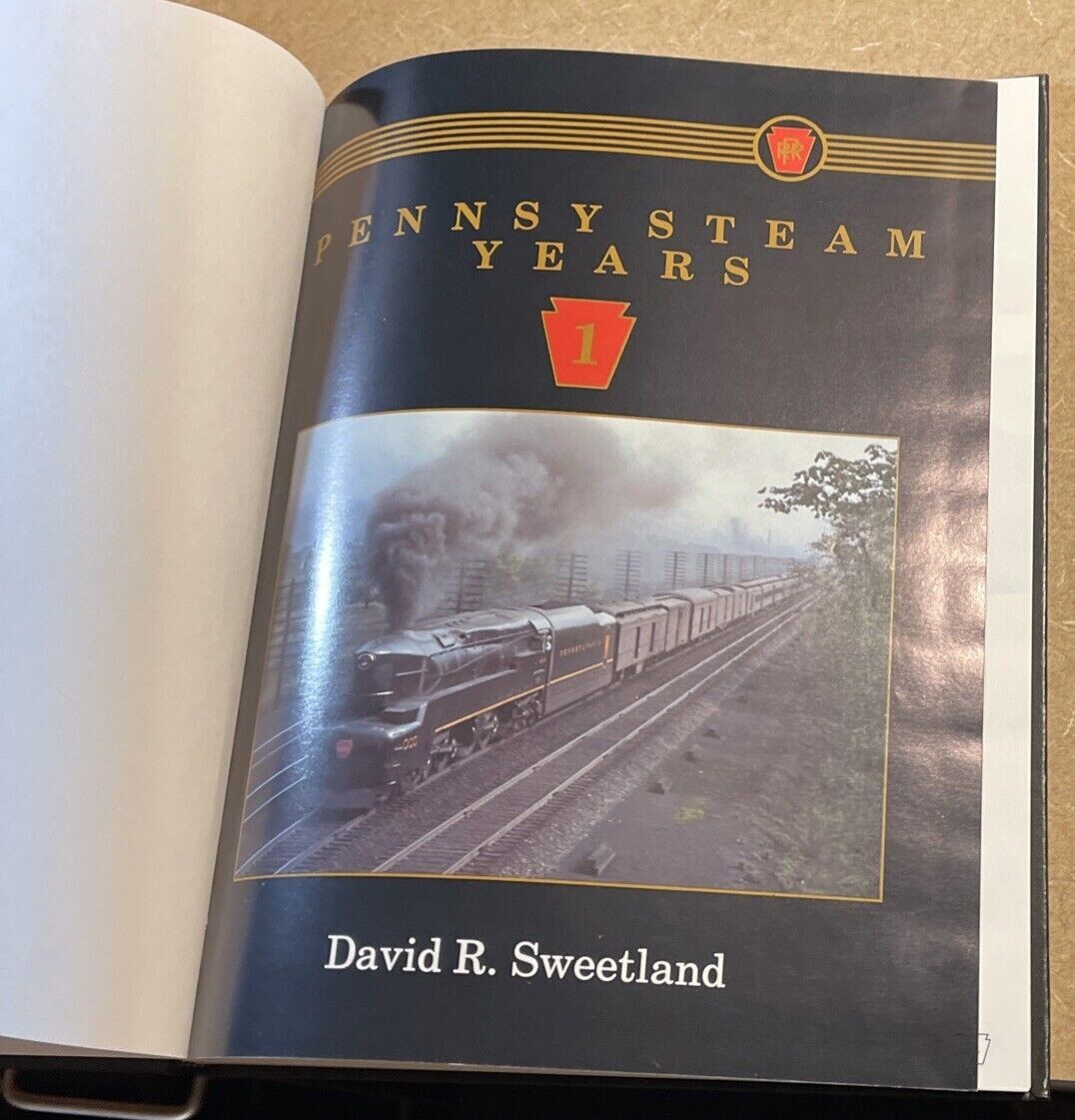 PENNSY STEAM YEARS – VOL. #1 – SWEETLAND – MORNING SUN – 128 PAGES *CLOSEOUTS