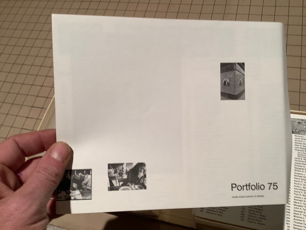 PORTFOLIO 75 — RISD — 400+pages
