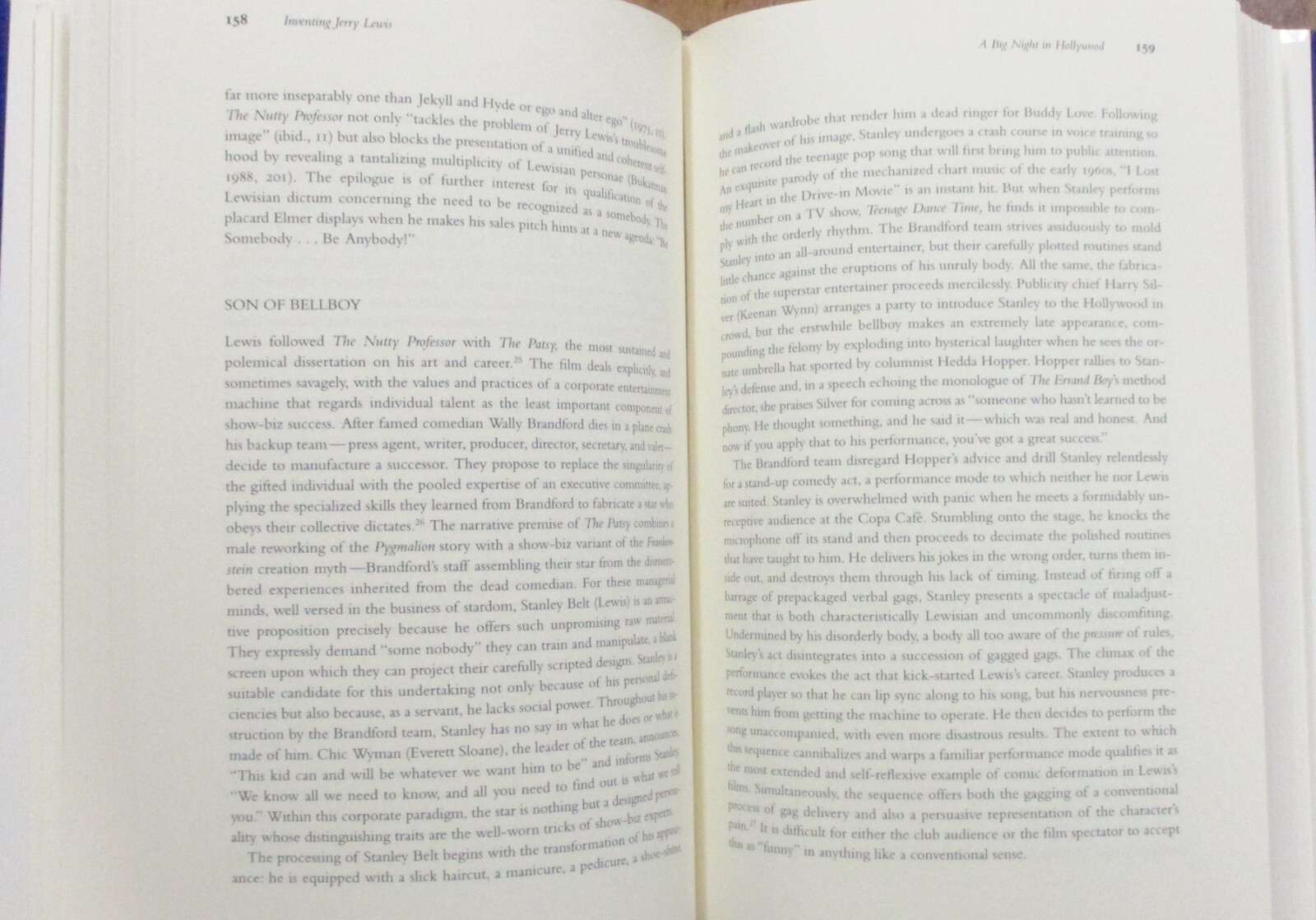 “Inventing Jerry Lewis” Hardcover Book (2000) Frank Krutnik – First Edition