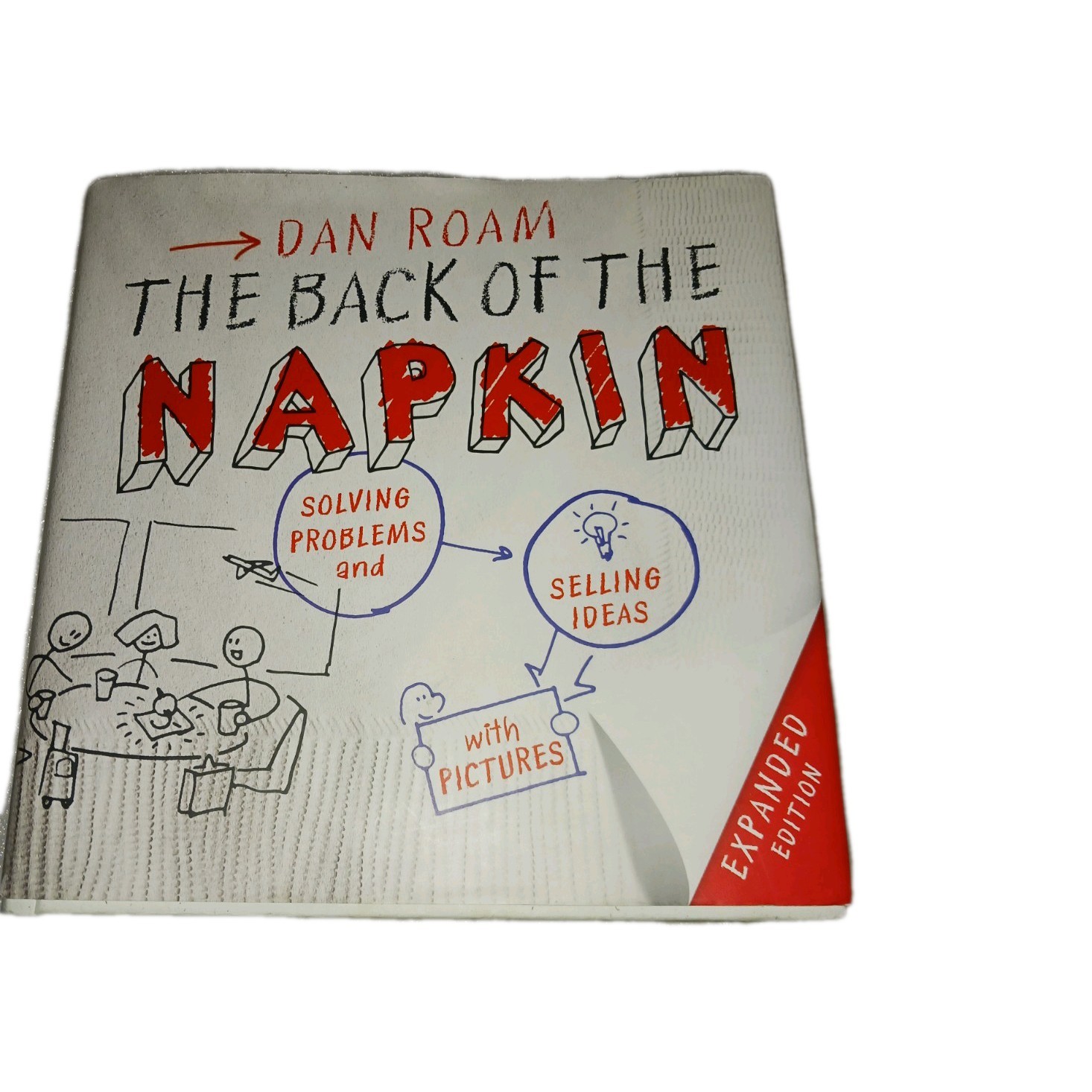 The Back of the Napkin Dan Roam Hardcover 2008 Visual Thinking Business Book