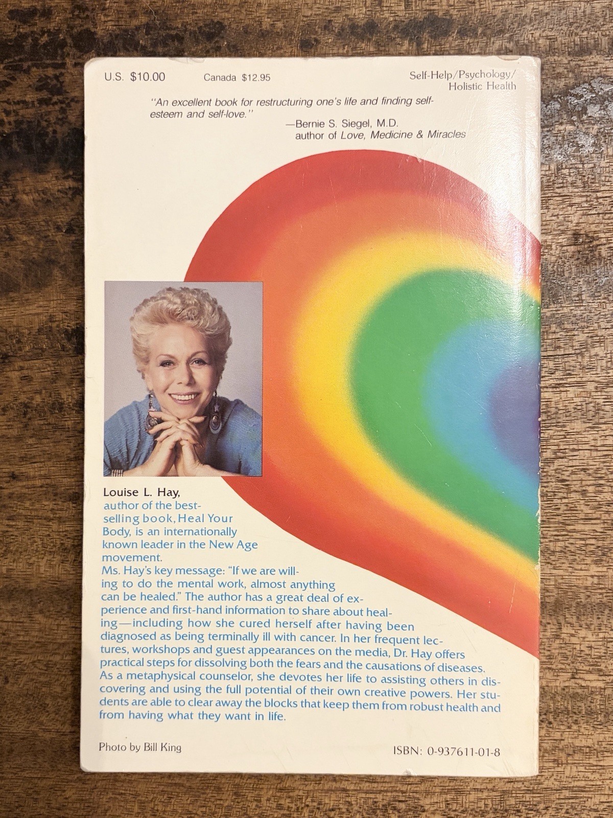 You Can Heal Your Life Louise Hay 1987 Paperback Self Help Hay House New Age