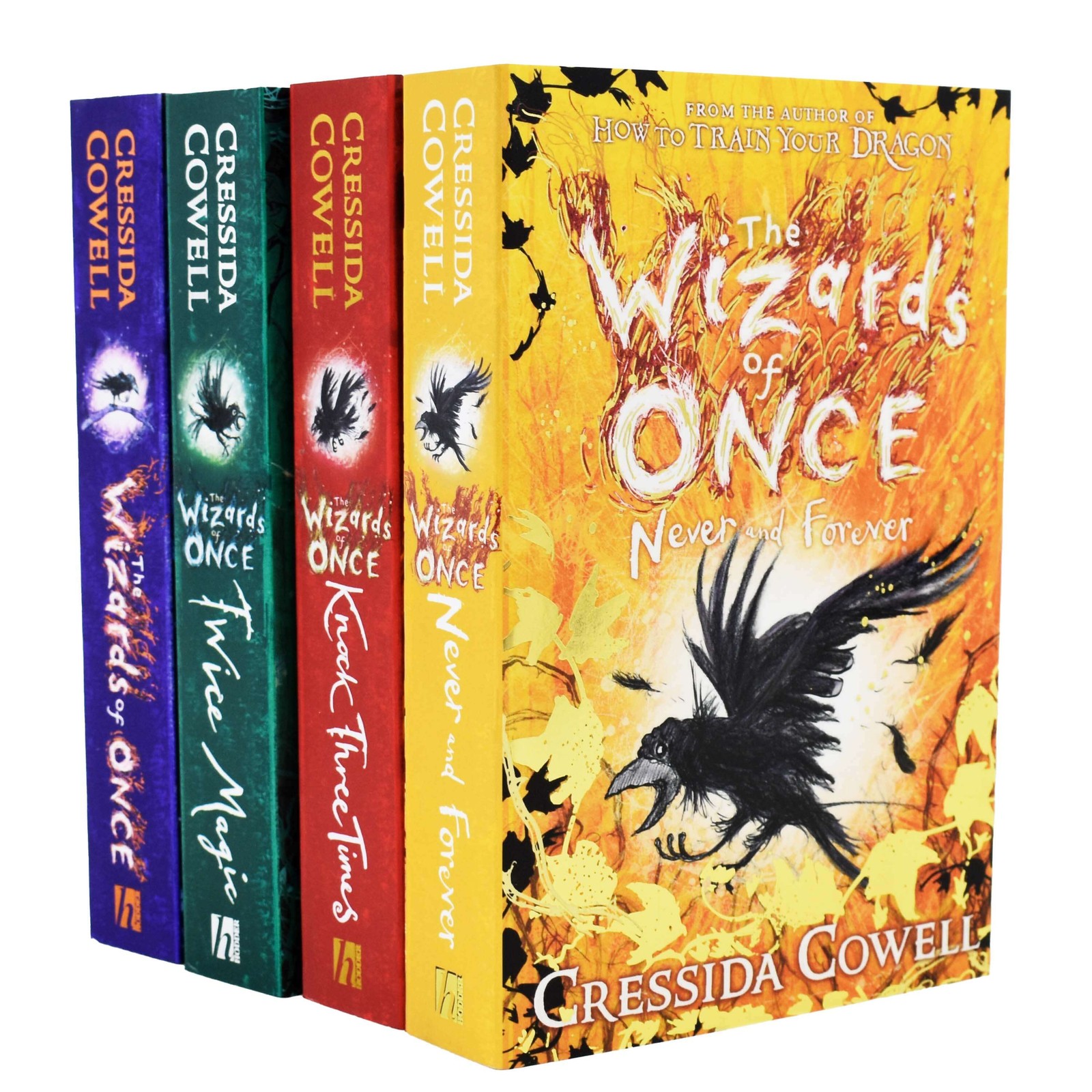 Wizards of Once Series By Cressida Cowell 4 Books – Ages 9-14 – Paperback