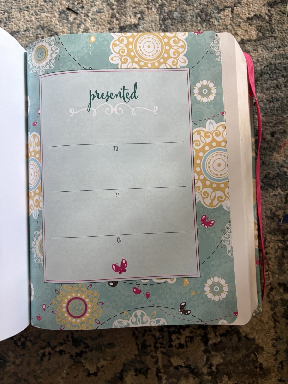 NIV, Journal the Word Bible,Pink Floral Cloth : Reflect, Journal.