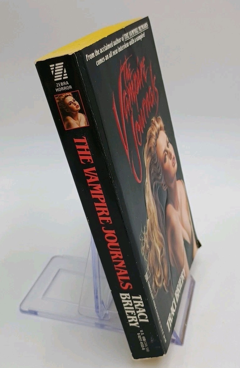 The Vampire Journals By Traci Briery Vintage Paperback 1993 Pinnacle Books